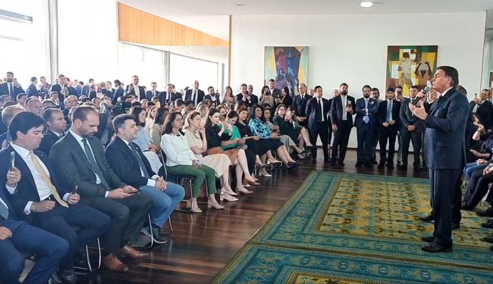 Encontro de Bolsonaro com deputados federais eleitos